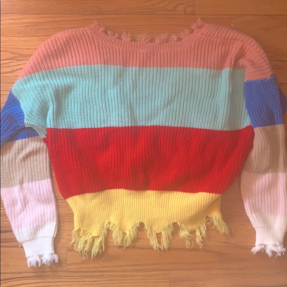 Cropped sweater